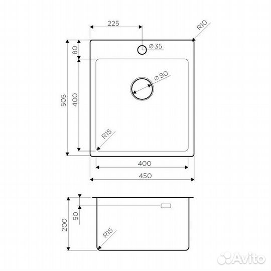 Кухонная мойка и смеситель