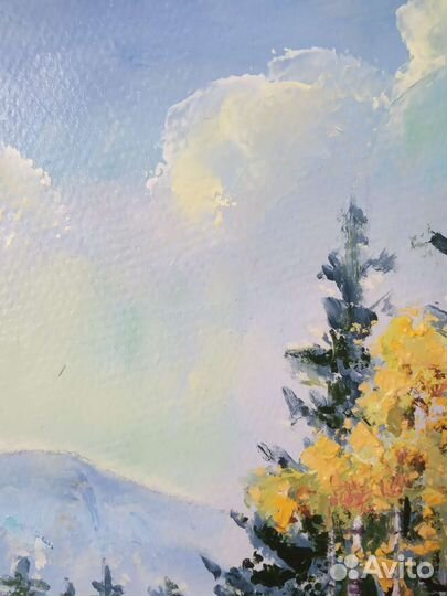 Картина маслом пейзаж