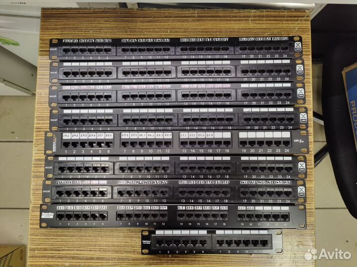 Пачпанель cat 5e 19