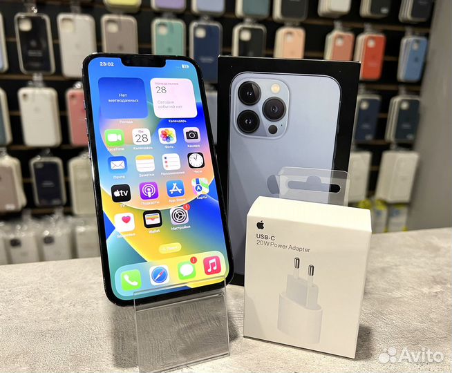 iPhone 13 Pro Blue 512gb Отличный 96акб