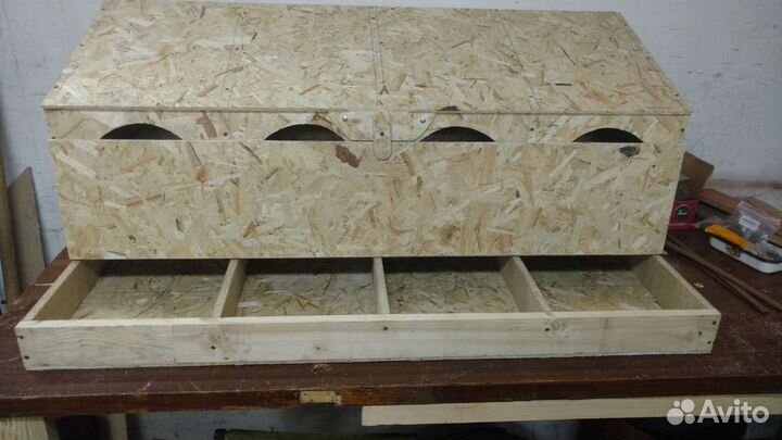 Гнездо для кур и от расклева