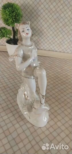 Балерина кошка фарфор СССР