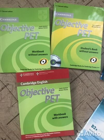 Учебник английского языка Кембридж Objective Pet