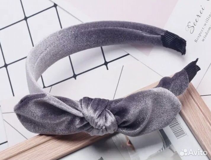Бархатный ободок