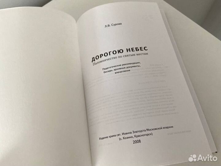 Книга «Дорогою небес» Л. В. Сурова