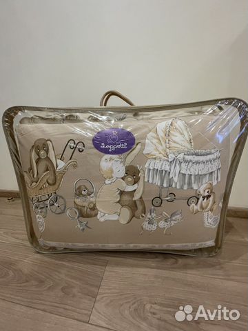 Кмплект белья в детскаую кроватку 2 шт