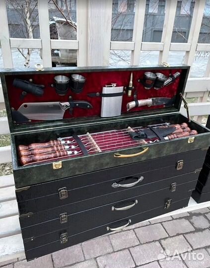 Шашлычный подарочный набор