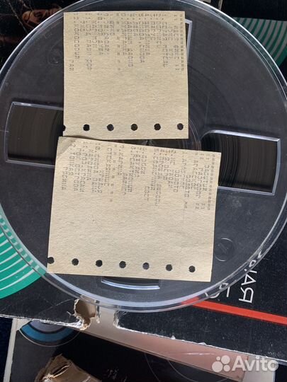 Магнитные ленты для катушечного магнитофона