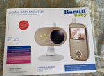 Видеоняня ramili baby RV1200 с монитором дыхания
