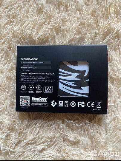 Новый Ssd SATA на 256gb