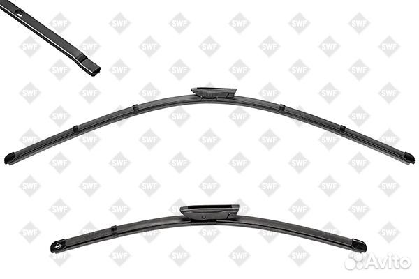 Щетки стеклоочистителя бескаркасные 600/400мм