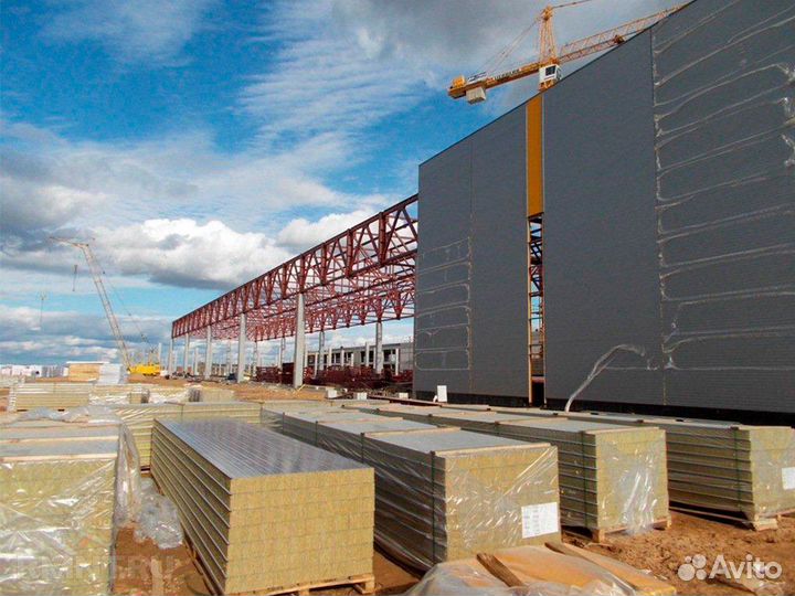 Сэндвич панели для быстрого монтажа