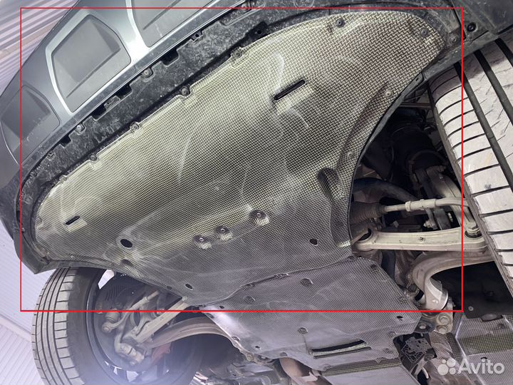 Карбоновая защита на Audi Q7 (2G) 2015-2023