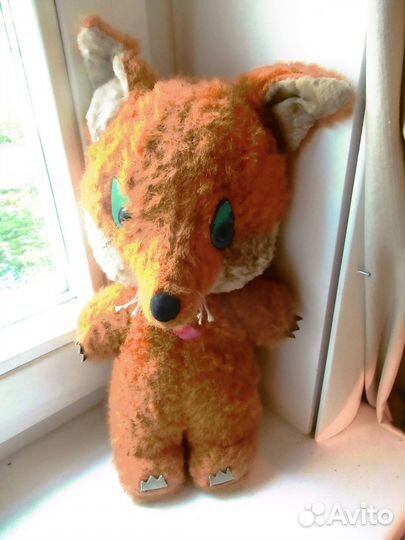 Лисенок мягкая игрушка СССР 30 см