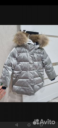 Зимний пуховик на девочку