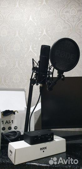 Rode Микрофон студийный NT1-AI-1 KIT