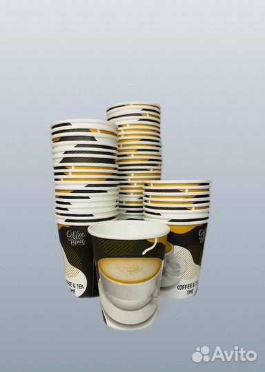 Бумажный стакан 350мл 1000 шт