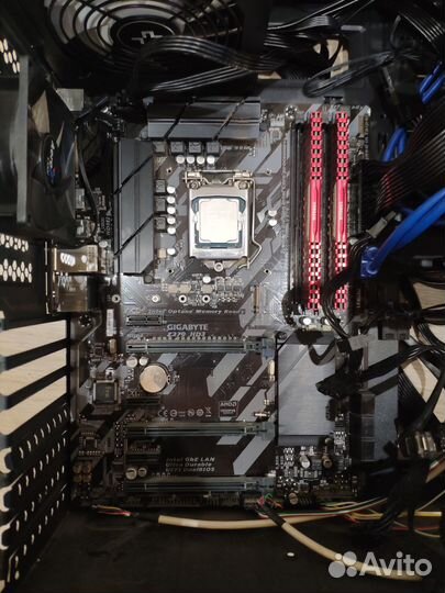 Системный блок i5 8600k, gigabyte Z370 HD3, 16Gb