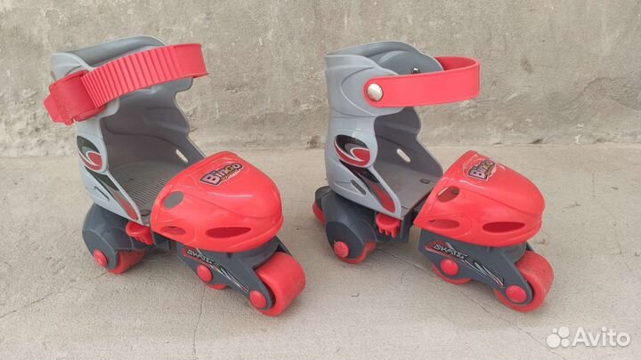 Роликовые коньки детские раздвижные