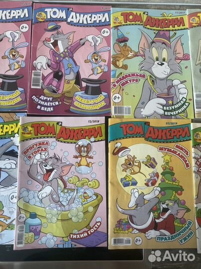 Комиксы Том и Джерри