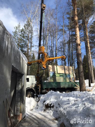 Вакуумный захват для стекла (присоска)