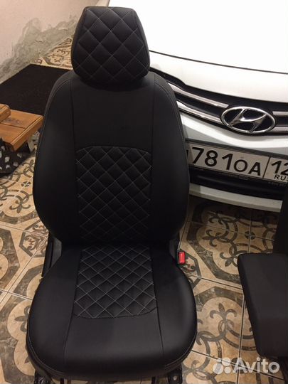 Чехлы Экокожа ромб (ромбик)