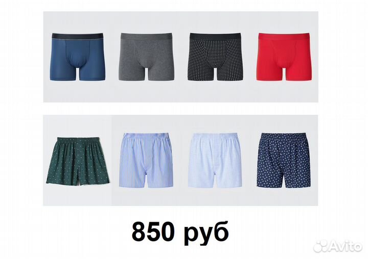 Трусы Uniqlo - все коллекции