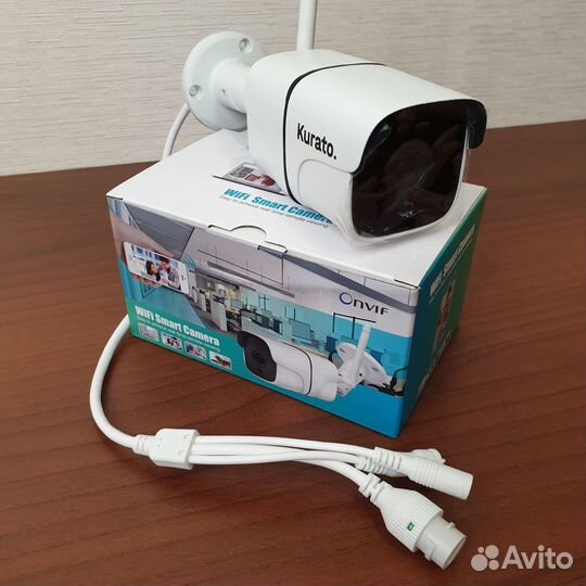 Wi-Fi камера всепогодная, 2 Мп, мет.корпус