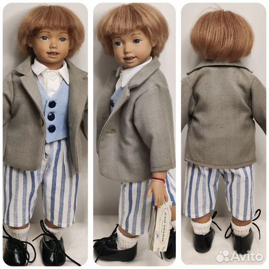 Heidi Ott кукла мальчик 32 см новая Швейцария