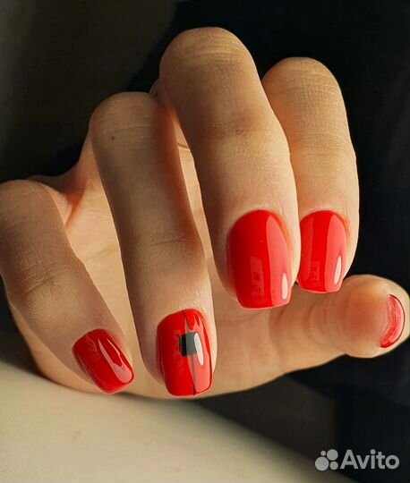 Маникюр и педикюр покрытие гель-лак