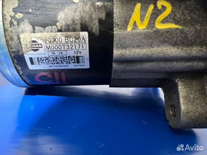 Стартер Nissan Tiida C11 HR15