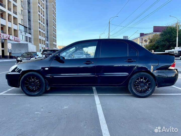 Mitsubishi Lancer 2 МТ, 2007, битый, 235 000 км