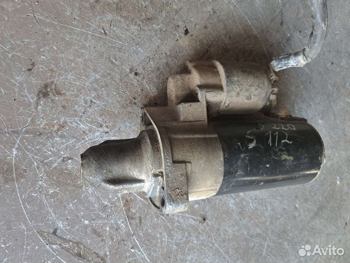 Стартер на Mercedes w220