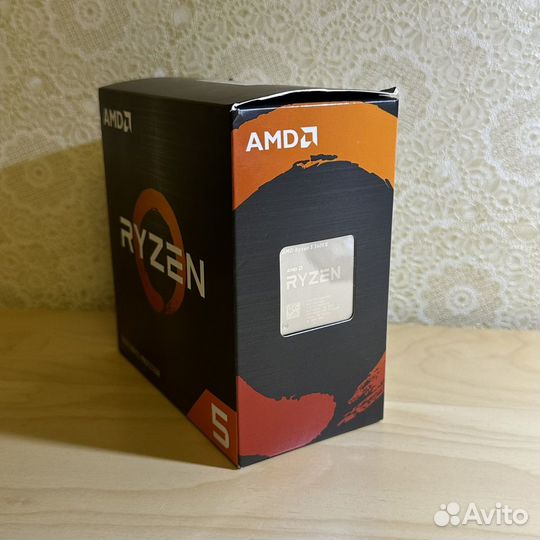 Процессор AMD Ryzen 5 5600X AM4, 6 х 3700 мгц, BOX