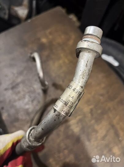 Рено логан сандеро трубка кондиционера