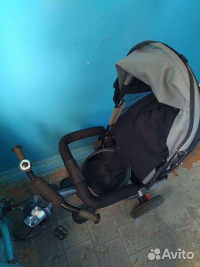 Коляска велосипед