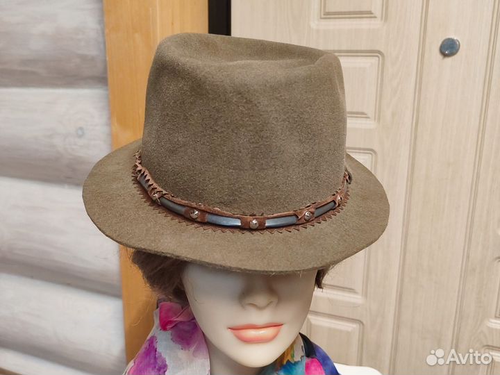 Шляпа унисекс винтаж