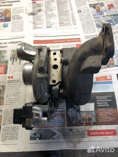 Турбина на Mercedes мотор OM642