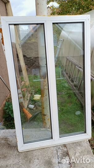 Окна пластиковые бу глухие,3ш