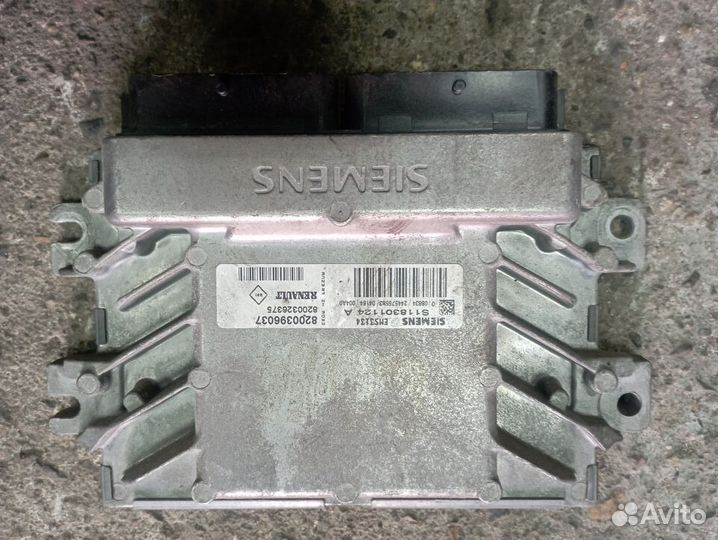 Эбу блок управления двигателем Renault kangoo