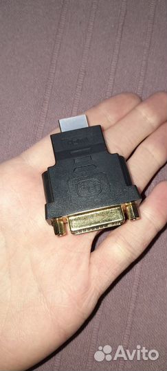 Переходник hdmi DVI-I Dual Link