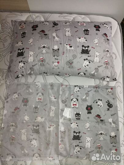 Подушка и наволочки 40на60