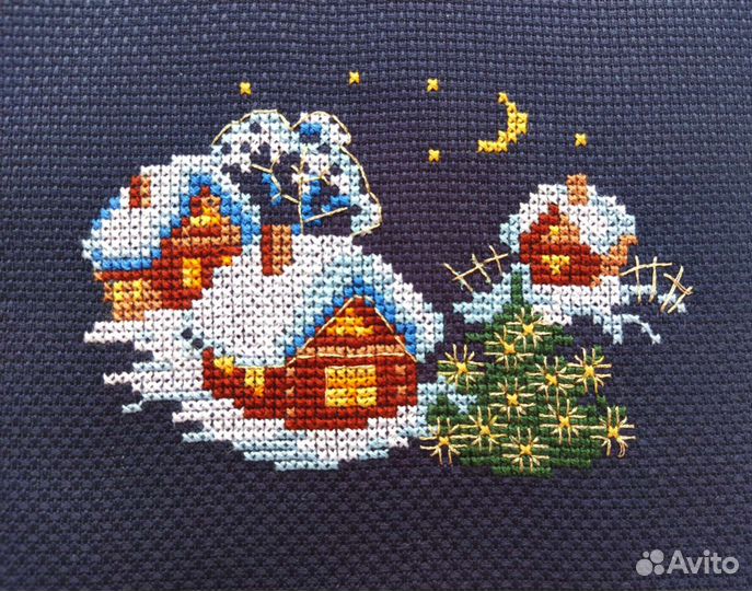 Готовая вышивка крестом