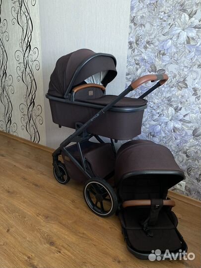 Коляска Moon Style 2021 Black 2в1