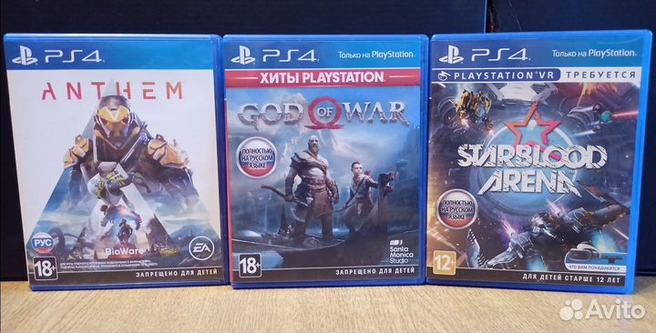 Игры для PS4 PS3