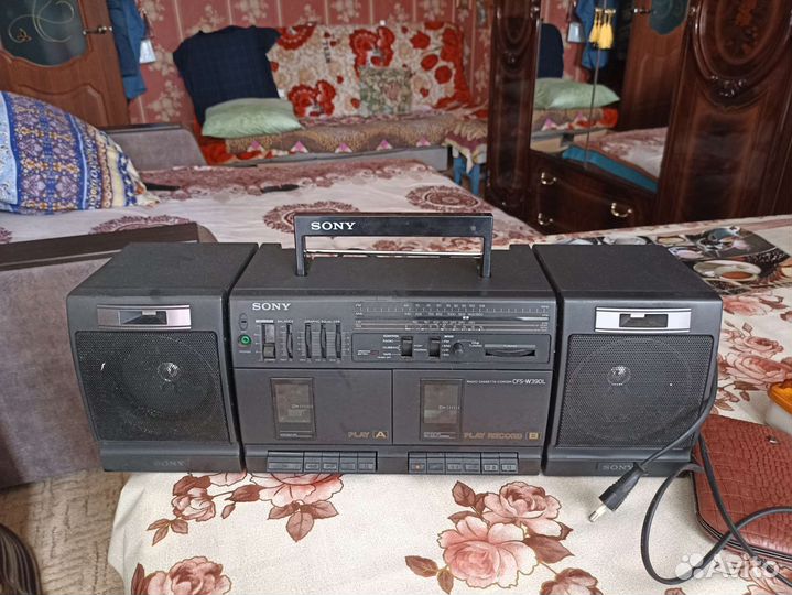 Кассетная дека sony