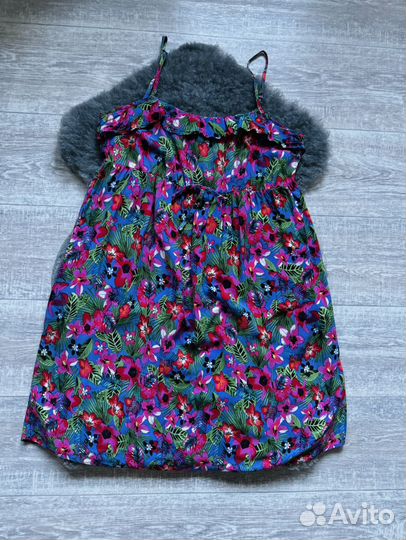 Легкие летние сарафончики 46-48, красный-42р