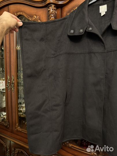 Пончо унисекс черное H&M