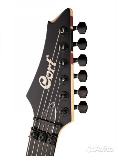 Cort X500-Menace-BKS X Series Электрогитара,черная