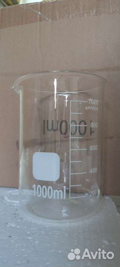 Стакан стеклянный мерный